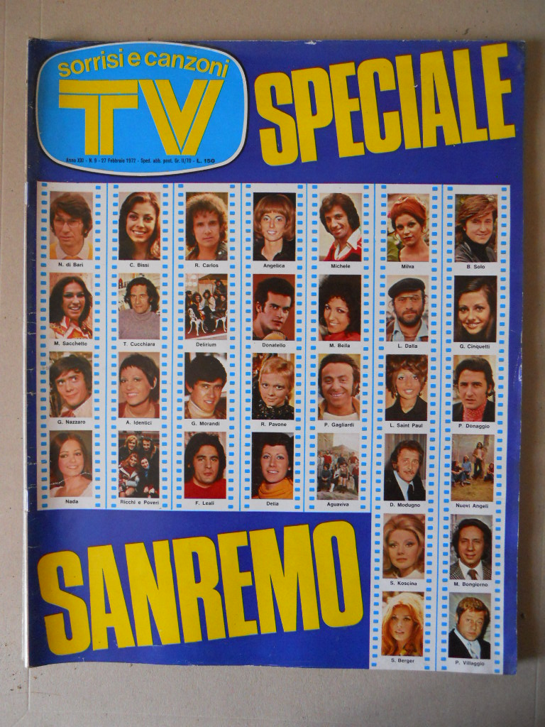 Questa Sera In Tv Sorrisi E Canzoni